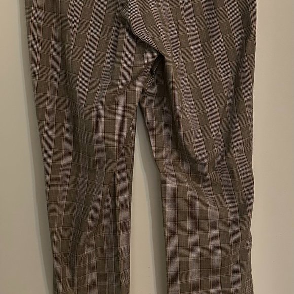 Rag and Bone Cotton Blend Plaid "Simone" Crop Pants Size 0 - Picture 6 of 7